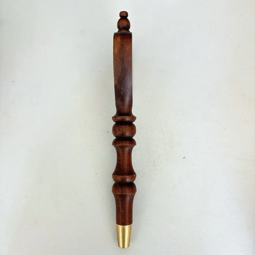 Vintage Heineken Special Dark Beer Tap Handle Wooden Keg Double Sided Handle 12”